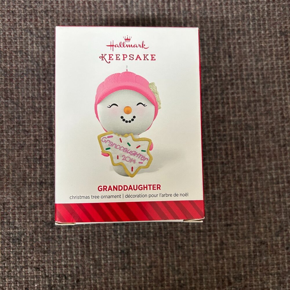 Hallmark Keepsake Granddaughter Ornament 2014